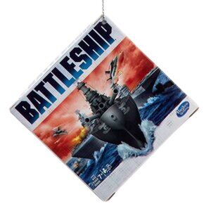 Battleship Ornament Christmas Tree Hasbro Retro Board Game 3.5 Inch New